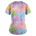 thumbnail image 2 of Plus Size Scrubs Work Lounges Cropped Scrub Womans Short Sleeve Summers Comfortable, 2 of 3
