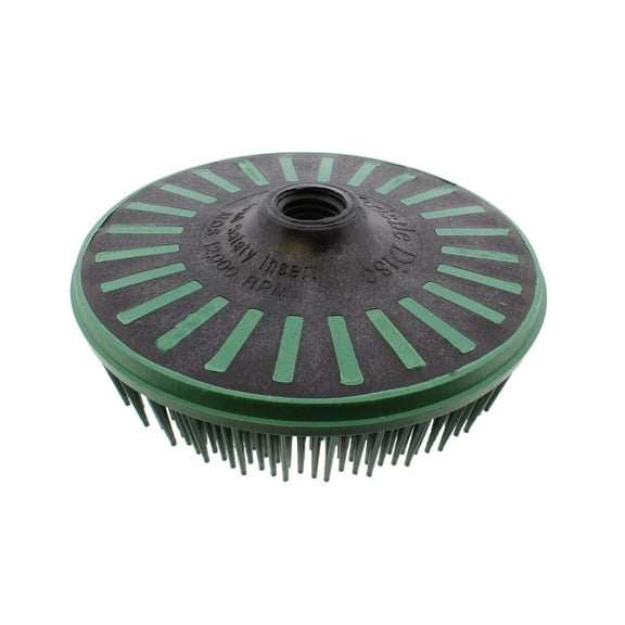 3M Abrasive 048011-24241 Scotch-Brite Bristle Discs, 4 1/2", 50 rpm and 12,000 rpm, Green