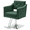 Green, variant on BarberPub Salon Chair for Hair Stylist, Hydraulic Barber Chair