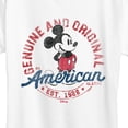 thumbnail image 3 of Disney - Mickey American Original - Women's Short Sleeve Graphic T-Shirt, 3 of 5