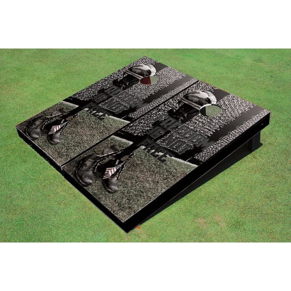 Freedom Is Not Free Themed Cornhole Board Set