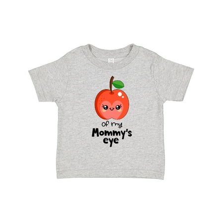 

Inktastic Apple of My Mommy s Eye Cute Red Apple Gift Toddler Boy or Toddler Girl T-Shirt