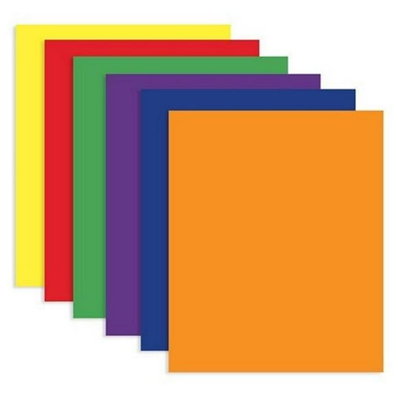 Bazic Asst. Color Portfolios à 2 Pochettes Lot de 100