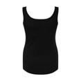 thumbnail image 4 of T-shirt de Maternité pour Femmes Ourlet Solide Décontracté Sans Manches Col Rond Basique Allaitement, 4 of 5