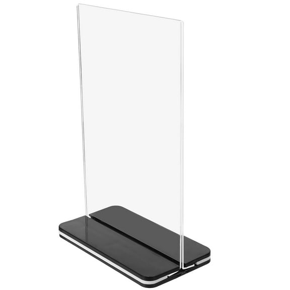 WHAMVOX  Poster Holder Welcome Sign Stand Standing Number Transparent