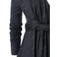 thumbnail image 4 of Más el tamaño de frente de la torcedura Marled curvado camiseta Rosegal Sudaderas y sudaderas con capucha, 4 of 5