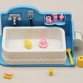 thumbnail image 1 of TEHAUX 1 Set Bathtub for Tiny House Assorted Color Plastic DIY Supplies for Mini House Decor, 1 of 8