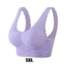thumbnail image 5 of Minnieouse Sujetador sin costuras sexy y de apoyo para mujeres que quieren comodidad y estilo Push Up Bra Bra Push Up Sujetador deportivo Ropa Ropa interior Púrpura,1 5XL, 5 of 6