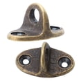 thumbnail image 1 of NIYANGLE 2Pcs Hardware Home Accessories Brass Rectangular Hook for Indoor Use, 1 of 8
