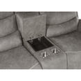 thumbnail image 6 of New Classic Furniture Kamari 2-Piece Fabric Manual Living Room Set in Gray, 6 of 10
