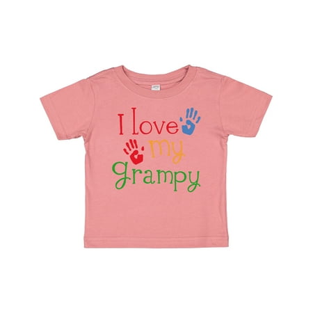 

Inktastic I Love My Grampy Grandchild Gift Baby Boy or Baby Girl T-Shirt