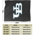 thumbnail image 3 of University At Buffalo Fleece Blanket, Very Soft Microfiber Flannel Blanket for Couch Warm and Cozy for All Seasons, 3 of 6