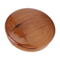 thumbnail image 1 of Cubierta Del Volante Marino, Inserto De Acabado Brillante De 2,5 Pulgadas, Tapa Central Del Volante Del Barco, Madera De Teca De Alta Resistencia Para Mantenimiento ANGGREK Marine Accessories, 1 of 8