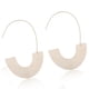 thumbnail image 1 of Sonducket 1 par de aretes estilo vintage acrílico en forma de U suministros para fiestas Día de San Valentín Ropa, zapatos y accesorios Miscelánea blanco, 1 of 6