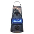 thumbnail image 2 of Ghostbusters Waterproof Cooking Aprons, Adjustable Bib Soft Chef Apron with 2 Pockets for Men Women, 2 of 8