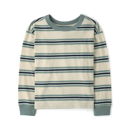 The Children's Place Boys Long Sleeve Striped Top, Sizes XS-XXL