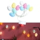 thumbnail image 4 of Guirnalda de huevos de Pascua, lámpara con batería, cable de cobre LED resistente al agua para césped, dormitorio, fiesta, jardín interior y exterior grieta 15 m 10LED Sunnimix Luces de cortina, 4 of 8