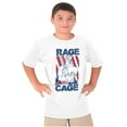 thumbnail image 5 of Street Fighter Vega Rage Cage USA Boys Kids T Shirt Tees Tops Teen Brisco Brands M, 5 of 6