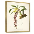 thumbnail image 3 of Designart 'Ancient Flower II' Traditional Framed Canvas Wall Art Print, 3 of 5