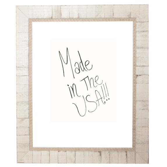 Rayne Mirrors American Made Rayne Tuscan Ivory Dry Erase Board