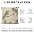 thumbnail image 5 of SHANXI Throw Pillow Covers Linen Pillow Case Decorative Pillowcasefor Sofa Couch Bedroom Living Room Car 24x24in, 5 of 5