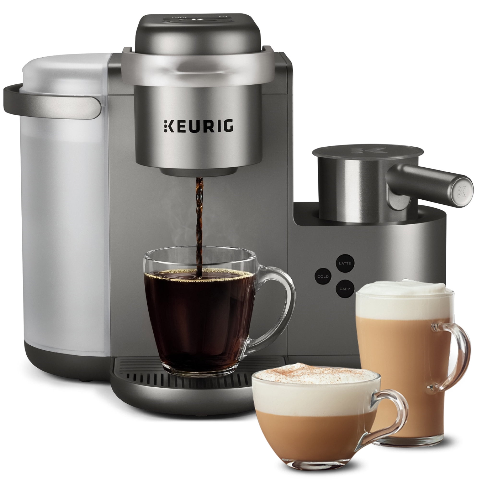 Keurig K-Cafe Special Edition Nickel, Single Serve K-Cup Pod