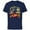 Navy, variant on Disney PIXAR Cars Radiator Springs Classic - Short Sleeve Cotton T-Shirt for Adults - Customized-Black