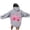 A-Grey382, variant on Yuanlong Womens Hoodies "Simple Joy" Floral Printed Long Sleeve Hoodie Spring Daily Stylish Wear Ladies Comfortable Tops