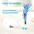 thumbnail image 4 of FZFLZDH Smart Interactive Cat Toy - Newest Version 360 Degree Self Rotating Ball, USB Rechargeable Pet Toy, Build-in Spinning Led Light, 4 of 5
