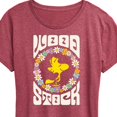 thumbnail image 3 of Peanuts - Retro Floral Woodstock - Women's Short Sleeve Graphic T-Shirt, 3 of 6