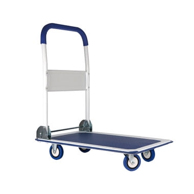 Folding Hand Truck Dolly Cart with Wheels Luggage Cart Trolley for Moving 330lbs