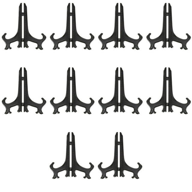 10X Plate Stands Card Holder Display Mount Kitchen Large Capacity Gadget Organizer Craftsmanship Container Mounting Stands Bracket Type 6