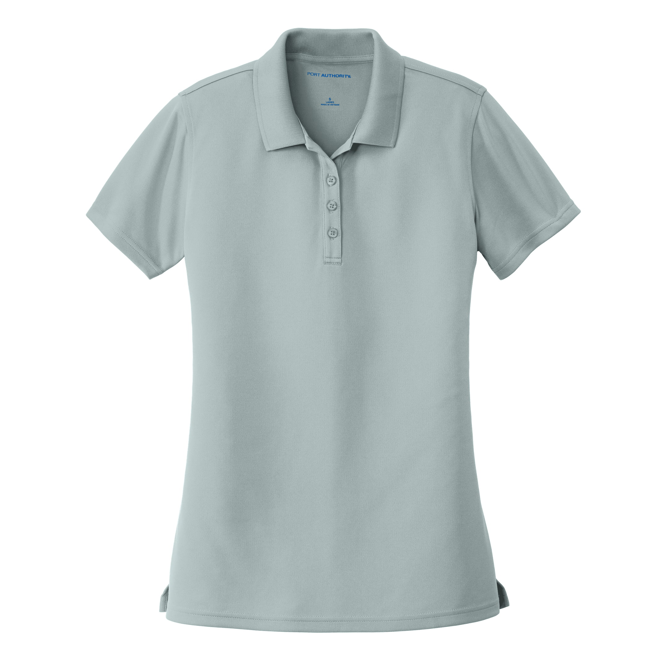 Womens Dry Zone UV Polyester Micro-Mesh Polo Gusty Grey 3X-Large