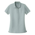 thumbnail image 5 of Womens Dry Zone UV Polyester Micro-Mesh Polo Gusty Grey 3X-Large, 5 of 6