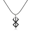 thumbnail image 1 of Berserk-COLLAR COLGANTE con logotipo de espada, Gargantilla, el guerrero loco de la mitología vikinga nórdica, cadena para mujeres y hombres, regalos Xams, 1 of 4