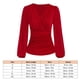 thumbnail image 2 of Blusa Cruzada con Escote en V Nikou para Mujer, 2 of 2