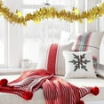 thumbnail image 6 of Isvgxsz Christmas Gold Tinsel Garland Xmas Tree Decorations Christmas Metallic Twist Garland Ceiling Hanging Decorations for New Year Party Birthday Holiday Indoor Outdoor Supplies, 6 of 6