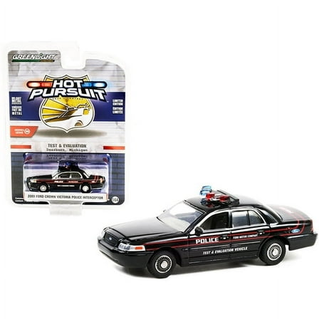 Hot Pursuit" Set of 6 Police Cars Series 39 1/64 Diecast Model Cars by Greenlight"