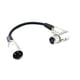 thumbnail image 2 of 2Pack 3Pin XLR Cable De Micrófono Adaptador De Convertidor De De Equilibrado, 2 of 6