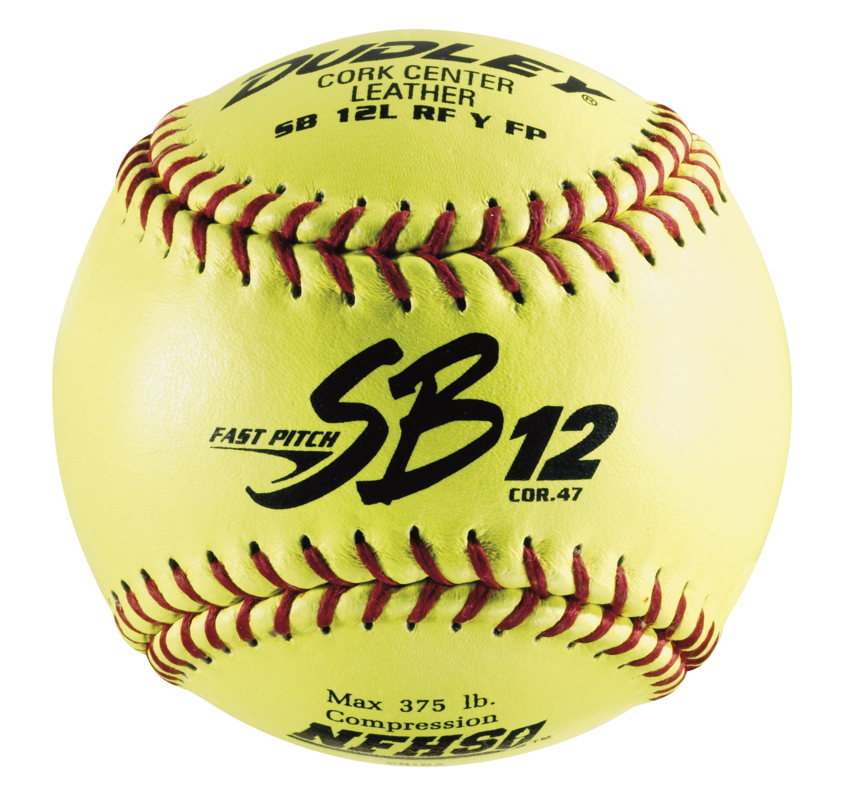 (12 Pack) Dudley 12" NFHS SB12 Fastpitch Softballs