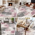 thumbnail image 5 of 8'x10' Area Rugs, Vintage Pink Gray Indoor Outdoor Area Rug for Living Room Bedroom, Modern Abstract Art Washable Bathroom Rugs Kitchen Floor Carpet Mats Home Decor Aesthetic, 5 of 8