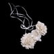 thumbnail image 5 of nupcial elegante muñeca flor honor hermanas Beige tela cristal cinta encaje mano flores Yuyangstore Flor de la muñeca, 5 of 8