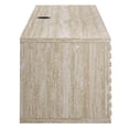 thumbnail image 6 of Render Wall-Mount Media Console TV Stand in Travertine, 6 of 9