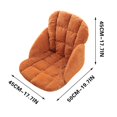thumbnail image 3 of Dsseng Coussin de Siège Chauffant Intégré de Noël avec Support Lombaire - Coussin Chaud et Confortable pour Longues Périodes d'Assise - Design Portable pour Maison Voiture & Travail - Multi-Function, 3 of 4