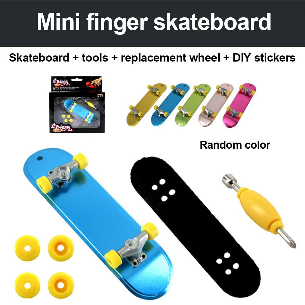 4x Finger Skate Boarding Toys Playing Fingerboard For Boys Girls Children QOK 