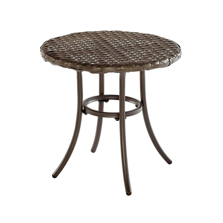 Hampton bay 18 in outlet accent table