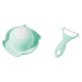 thumbnail image 1 of Injueey Juego de herramientas para cortar frutas y verduras, rallador de 12 Uds., rebanador colgante de acero inoxidable, Kit triturador doméstico para Cocina y Comedor No.03 Injueey HA002257-03B, 1 of 6