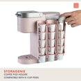 thumbnail image 3 of Xianlin-Porte-Dosettes pour Keurig K-cup, Support Latéral K Cup, Parfait pour Petits Comptoirs (Rose), 3 of 4