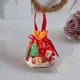 thumbnail image 5 of Adornos navideños, adornos navideños, regalos navideños, bolsa de regalo de Navidad, caja de regalo de manzanas de Nochebuena, caja de embalaje de fruta de Nochebuena, bolsa de regalo de dulces, bolsa, 5 of 6