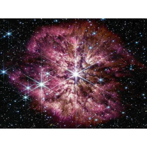 NASA James Webb Telescope Prelude to Supernova Extra Large XL Wall Art Poster Print